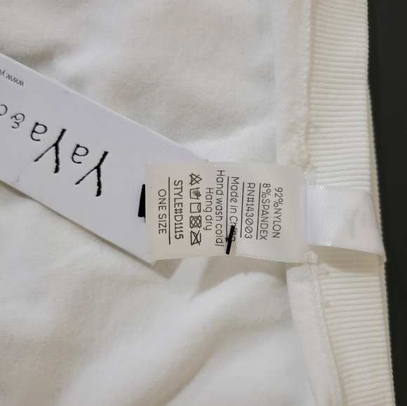 Bandeau Top - Black & White - Picture 7 of 7